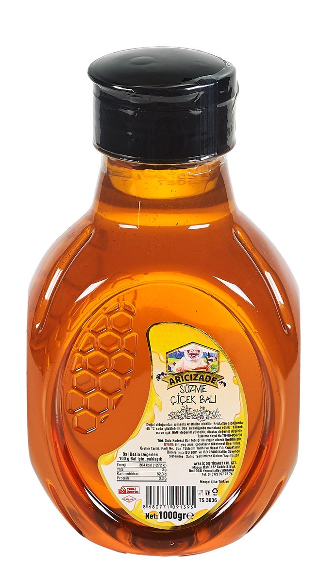 Arıcızade Süzme Çiçek Balı 1000 GR