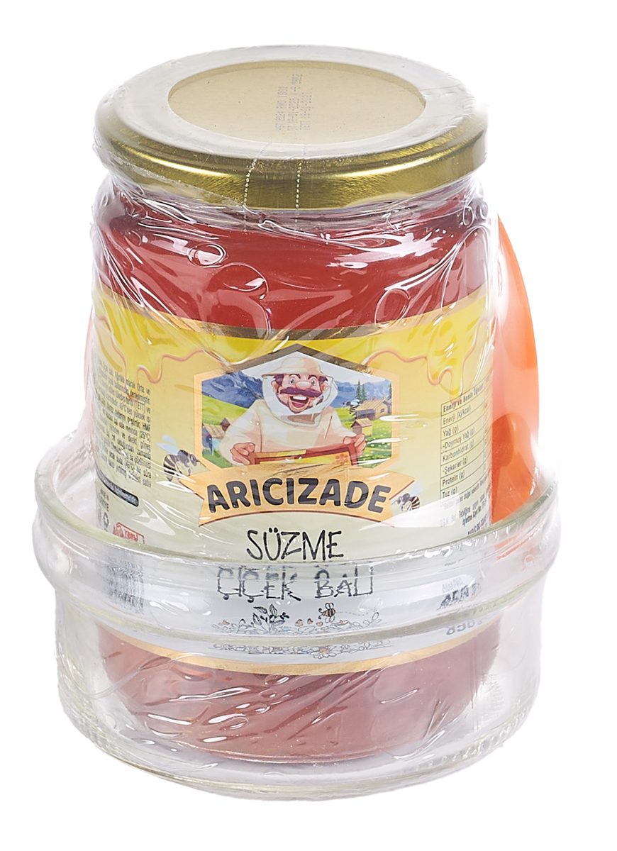 Arıcızade Süzme Çiçek Balı Hediyeli Paket