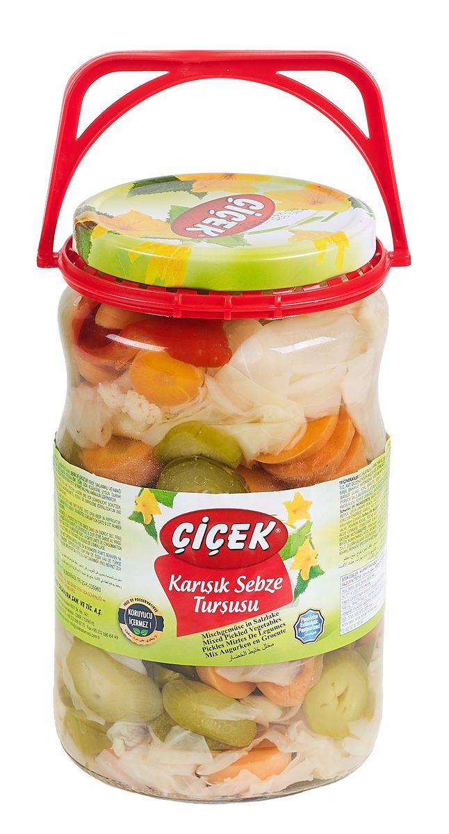Çiçek Karışık Sebze Turşusu 10 KG