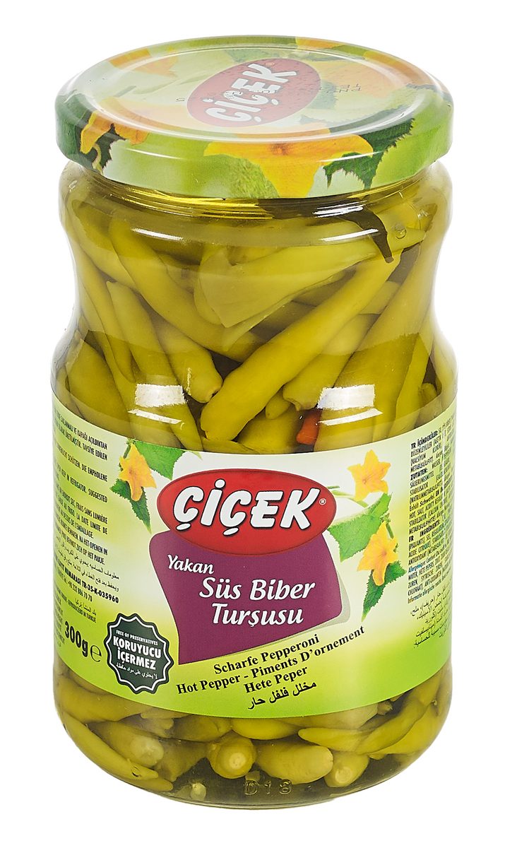 Çiçek Yakan Süs Biber Turşusu 300 GR