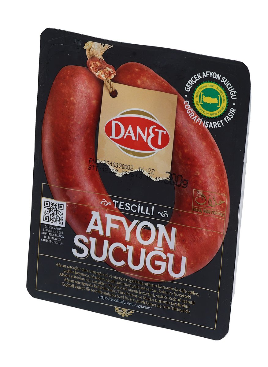 Danet Tescilli Afyon Sucuğu 300 GR