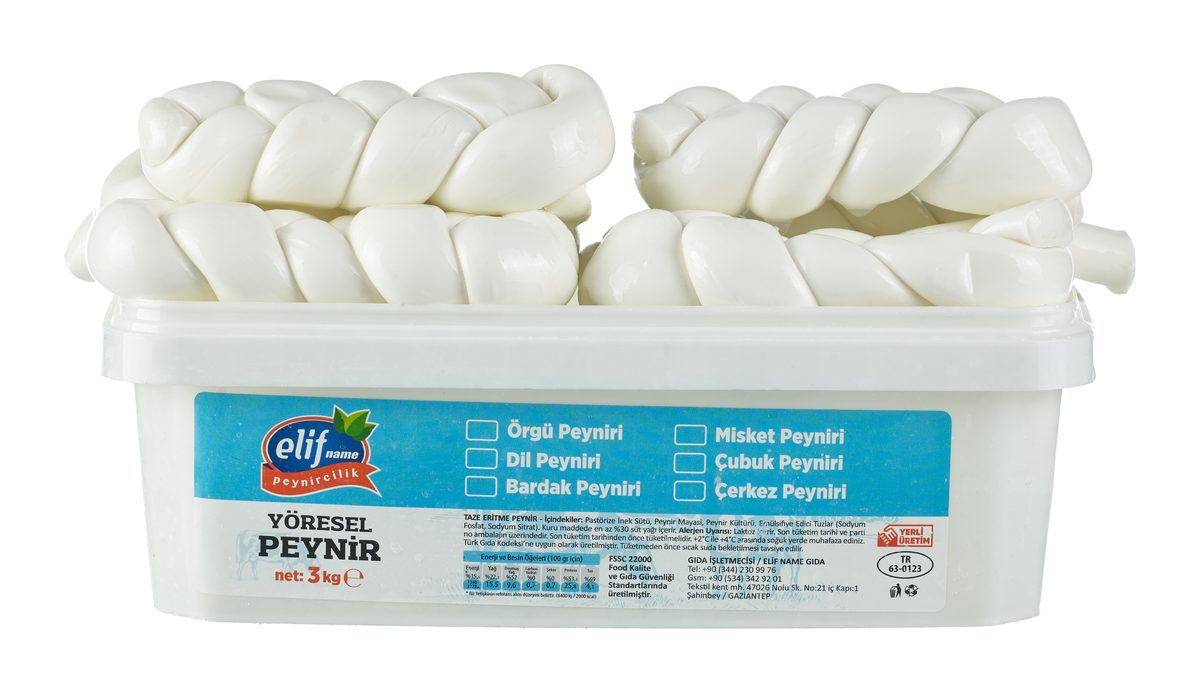Elif Örgü Peyniri 3 KG