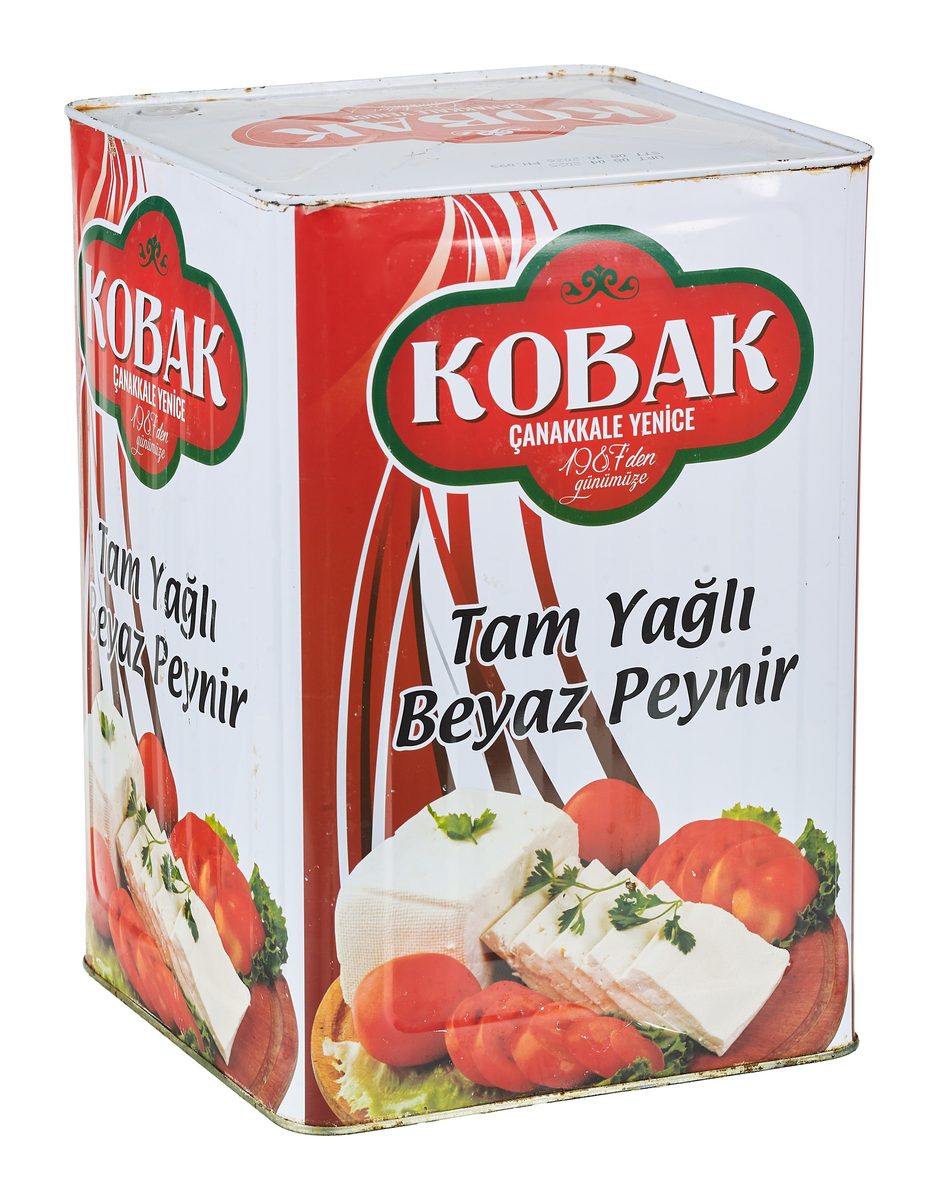 Kobak Tam Yağlı Beyaz Peynir Teneke