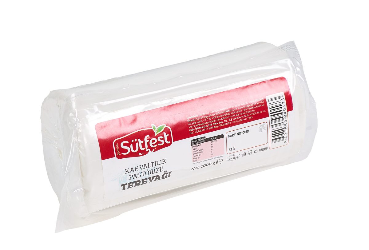 Sütfest Kahvaltılık Pastörize Tereyağı 1000 GR