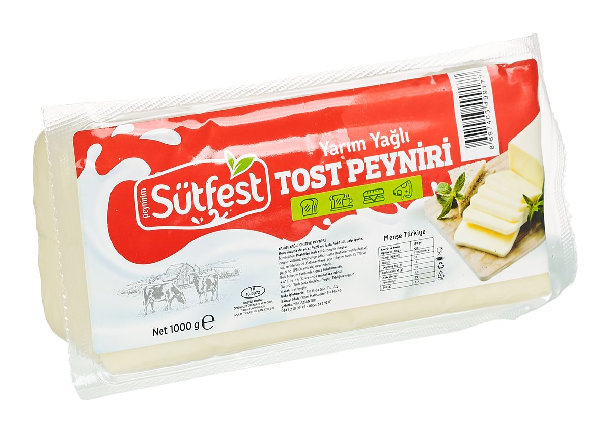 Sütfest Tost Peyniri 1 KG