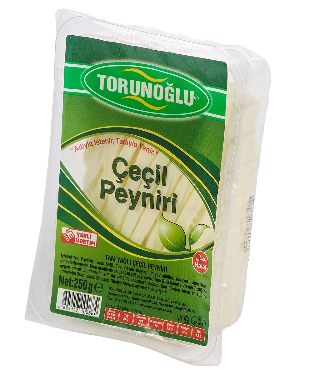 250 GR Torunoğlu Çeçil Peyniri