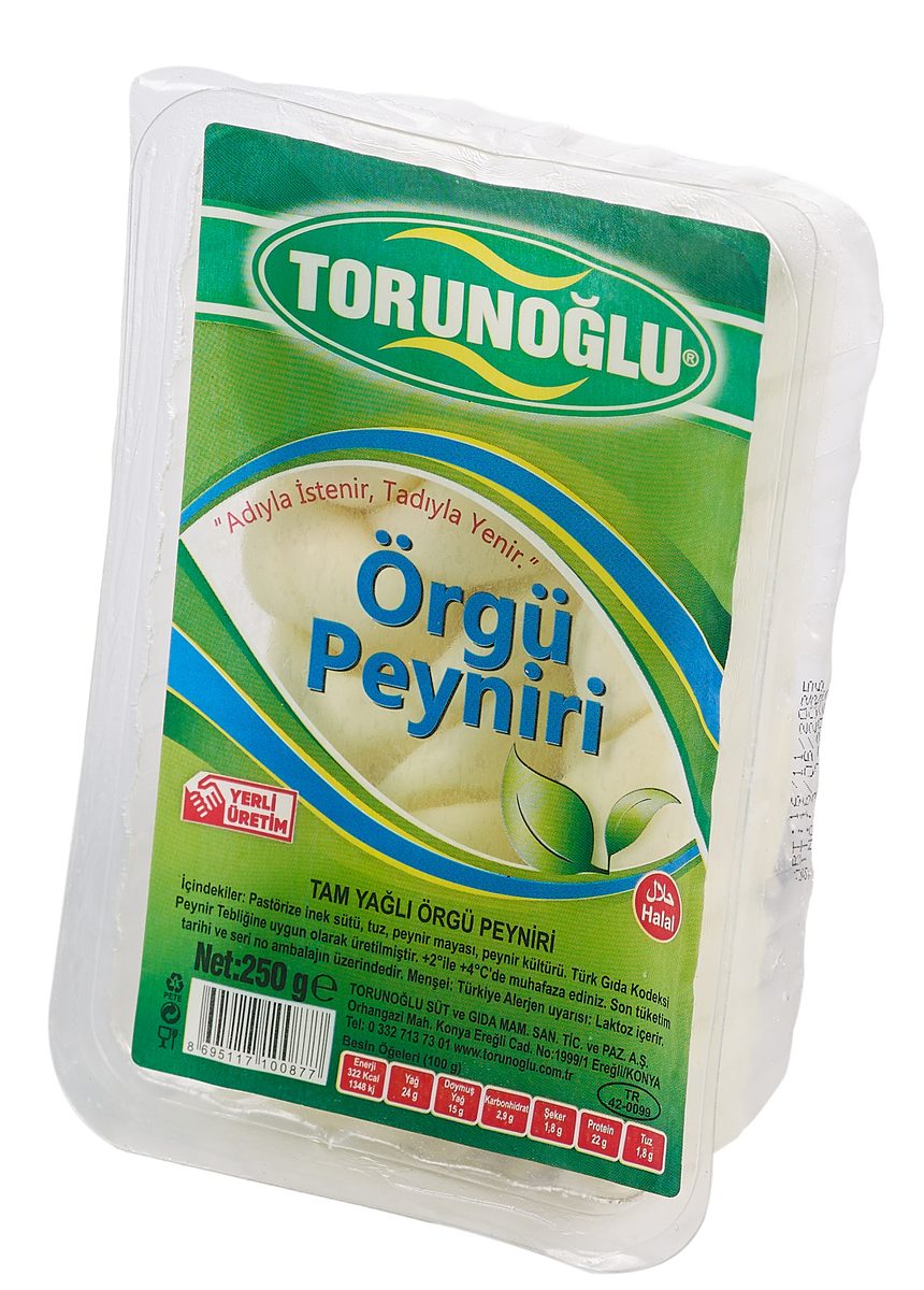 250 GR Torunoğlu Örgü Peyniri