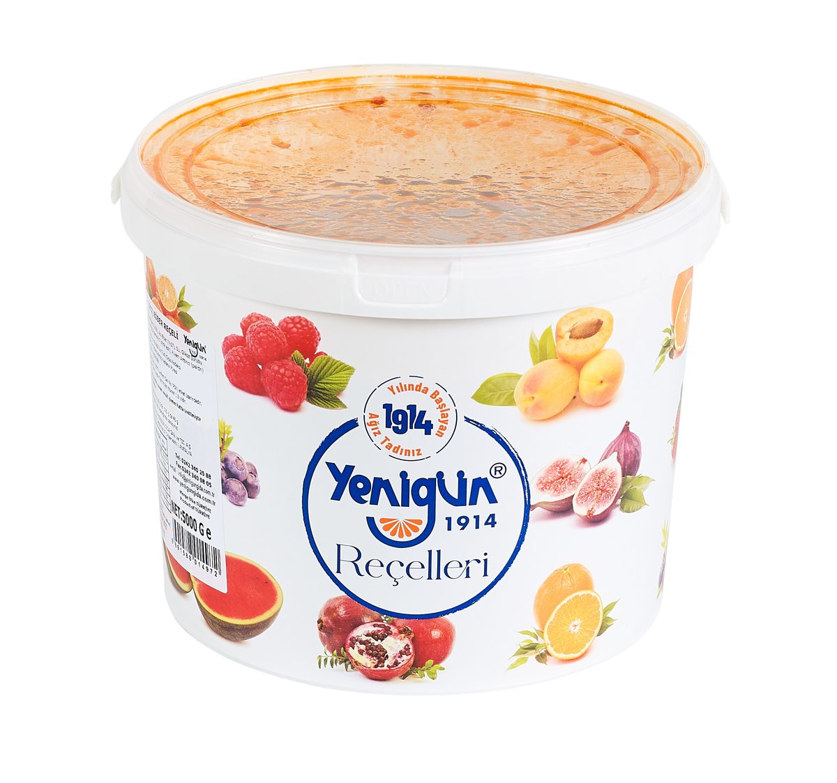 Naturel Acı Biber Reçeli 5 KG