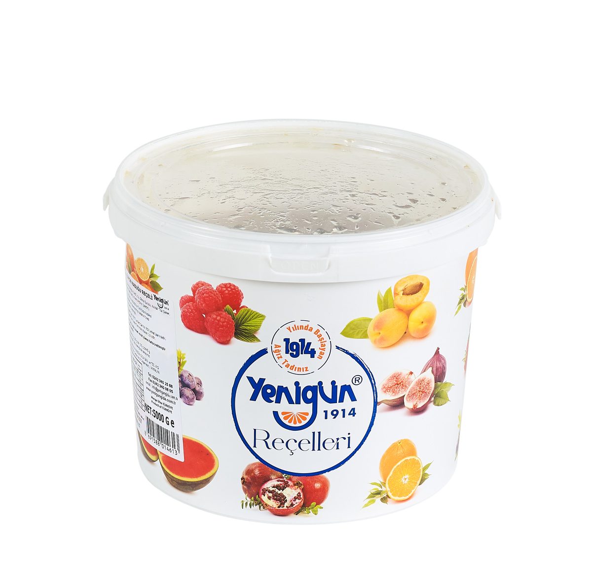 Naturel Limon Kabuğu Reçeli 5 KG